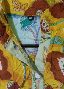 Bohemian Print Kurta Dress