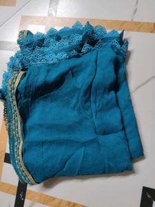 Beautiful Teal Embroidered Kurta Set