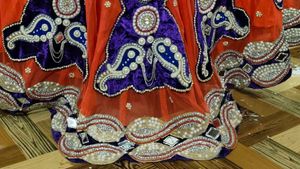 heavy embellished lehenga