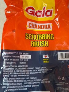 Gala Chandra Scrubbing Brush