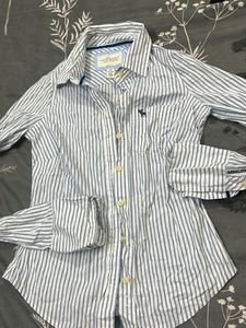 Abercrombie &amp; Fitch Striped Button-Up Shirt