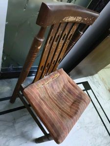 Wooden Dining Chair with Cushion