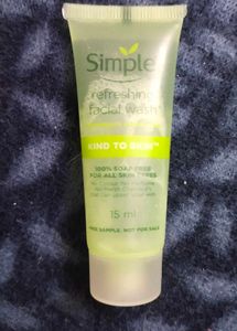 Simple Refreshing Facial Wash