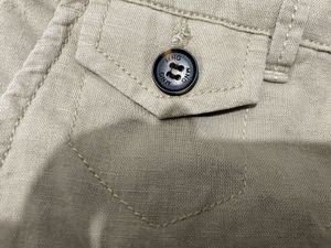 Mango Linen Blend Pants