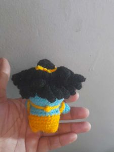 Handmade Crochet Krishna Toy