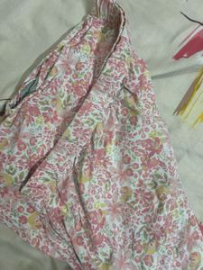 Floral Print Lounge Pants Set