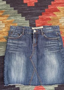 Denim skirts