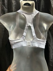 Comfortable White Sports Bra
