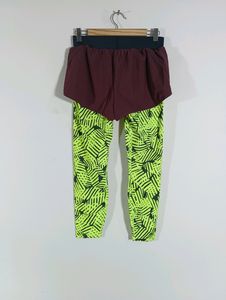 Multicolor Skinny Fit Active Wear Pant (Women)