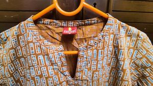 Printed Cotton Kurta