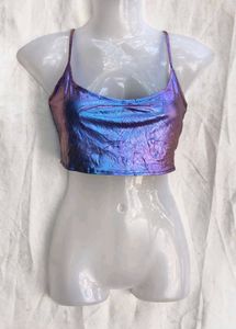 7262. Iridescent Bikini Top