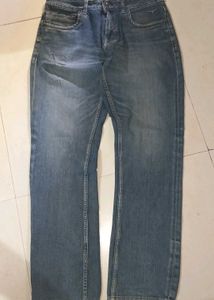 subtle mid rise bootcut jeans