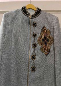 Lavender Sherwani