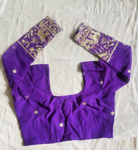 Royal Purple heavy Embroidered Lehenga Choli Set💜