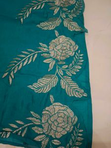 Elegant Teal Embroidered Kurta Sets
