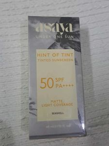 Asaya Under One Sun Tinted Sunscreen SPF 50 PA++++