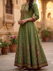 Beautiful Green Ethnic Kurta