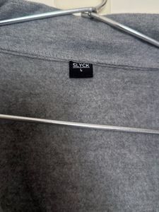 Grey Half Zip Sweatshirt