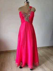 Stunning Embellished Pink Gown