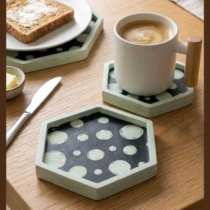 Unique Hexagon Coasters (Set of 2)