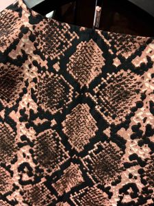 Stylish Snake Print Top