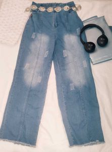 Y2K Strechable Baggy Jeans