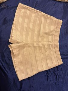 Striped Satin Shorts