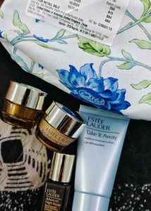 Estee Lauder Skincare Set With Pouch