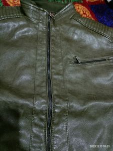 Men Branded Jacket PU Leather Indian Garage Co.