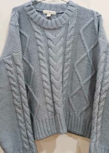 H&amp;M Blue Knit Sweater