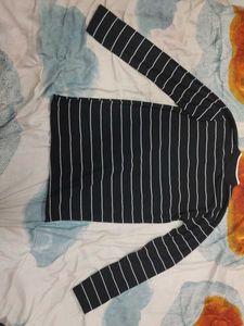 Striped Long Sleeve Top