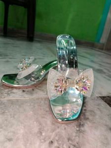 Sparkling Butterfly Embellished Heels