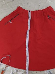 for sell : Red mini skirt