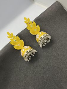 Yellow Earring