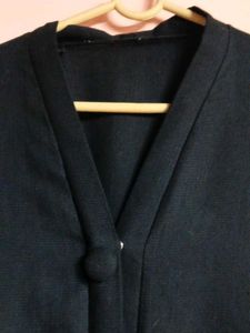 Elegant  black colour burkha