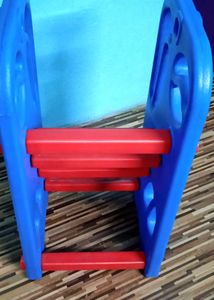 Red Plastic Kids Slide