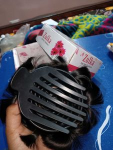Hair Bun Extension Piece - black