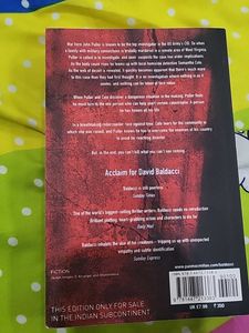 David Baldacci Zero Day Novel