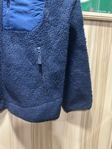 Mont Bell Navy Blue Full Zip Sherpa Fleece
