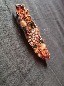 Vintage Bejeweled Hair Clip