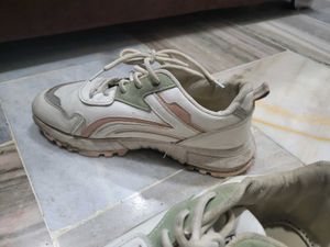 Stylish White &amp; Pastel Sneakers girlyyy