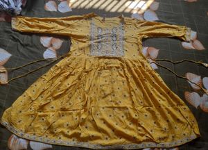 YELLOW KURTI AND GREEN PLAZZO💛