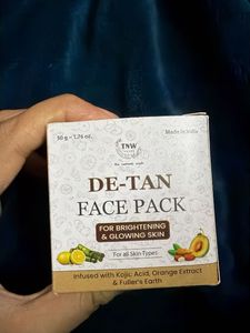 TNW Detan Face Pack