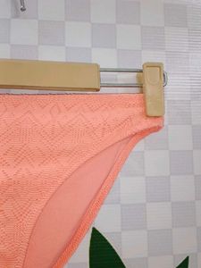 (1300)Peach Bikini Bottom