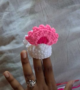 Handmade Crochet Flower Hair Clips