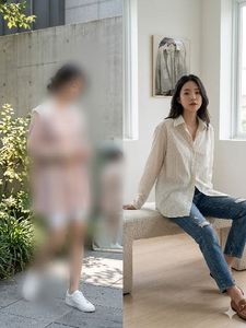 Chic Striped Button-Down Shirt