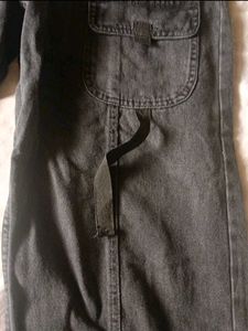 Dark Wash Cargo Jeans