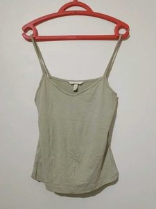Solid Color Spaghetti Strap Tank Top