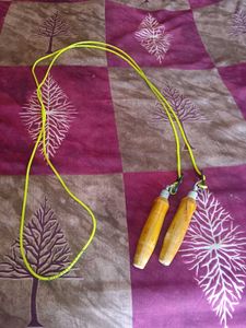 Jump Rope with Wooden Handles