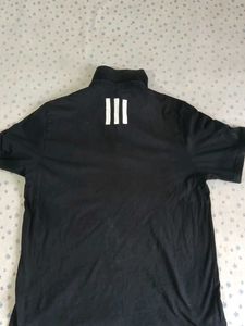 Adidas Black Polo T-Shirt
